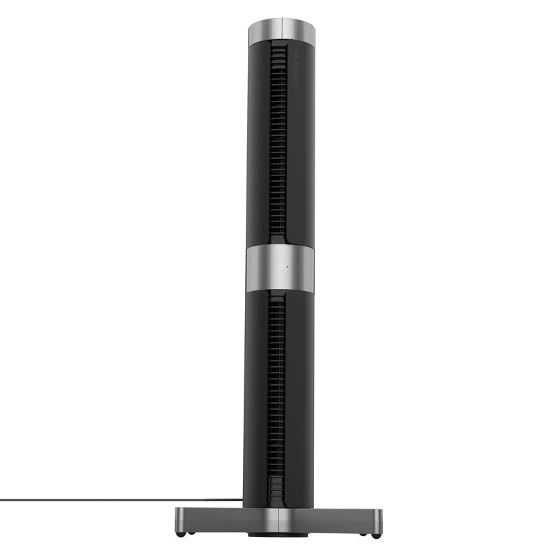 Vornado Black 35" Remote Controlled Tower Fan with Horizontal Airflow