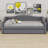 Upholstered Daybed With LED Belt And Trundle-893304144