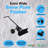 Heavy Duty Snow Shovel Rolling Pusher