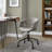 Arshad Upholstered 4-Star Task Chair-110988323-110988322