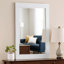 Rishi 4 Pc Bedroom Set, Low Profile, Leatherette Padding, White-111570828