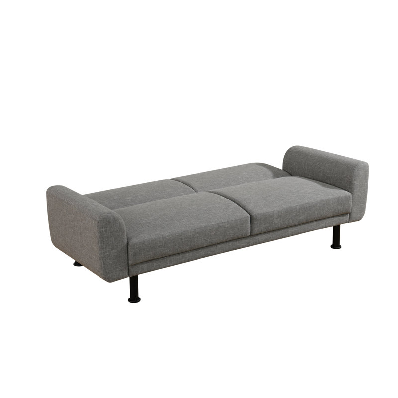 Tav Upholstered 79.5'' Sleeper Sofa, Gray