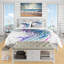Ensemble de housse de couette Vintage Beige Minimalisme-2081269719