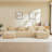 Spacious Velvet Sectionals With No-assembly And Movable Ottomans
