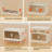 19.69" Side Wide Folding Storage Cabinet
