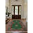 Nouvelle Collection Digital Print Cotton-Polyester Green Oriental Rug-435268645