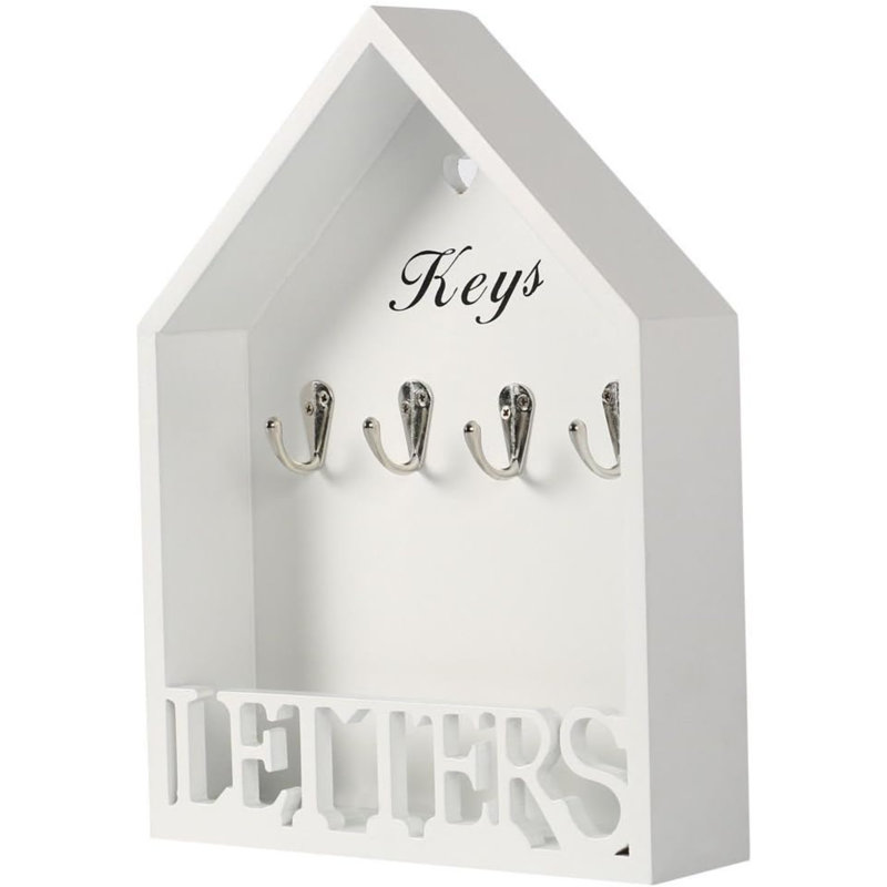 Hazeltine Manufactured Wood Wall Organizer