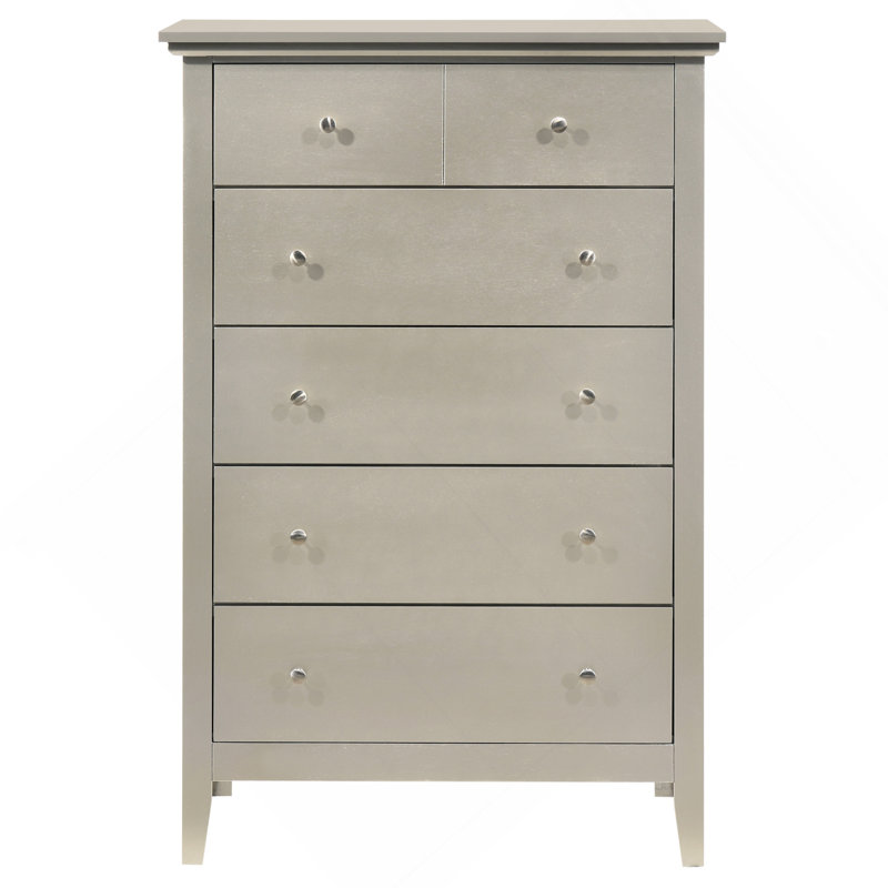 Coffre Glond Furniture Hammond, champagne argenté, Champagne