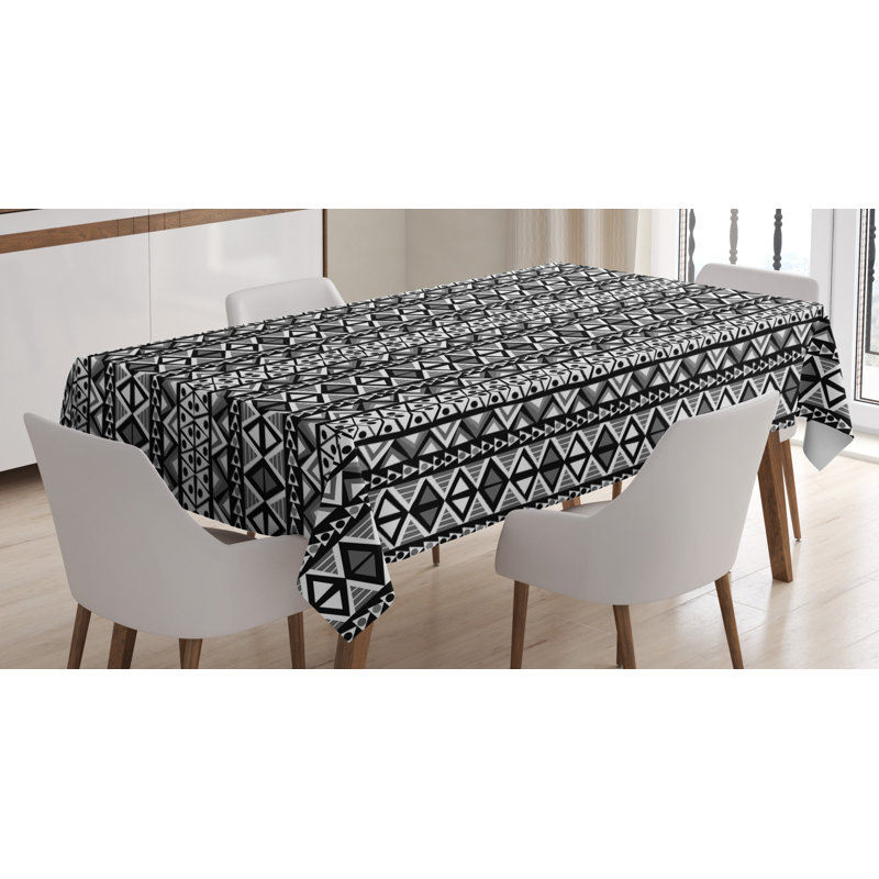 Retro Tablecloth, 90" L x 60" W