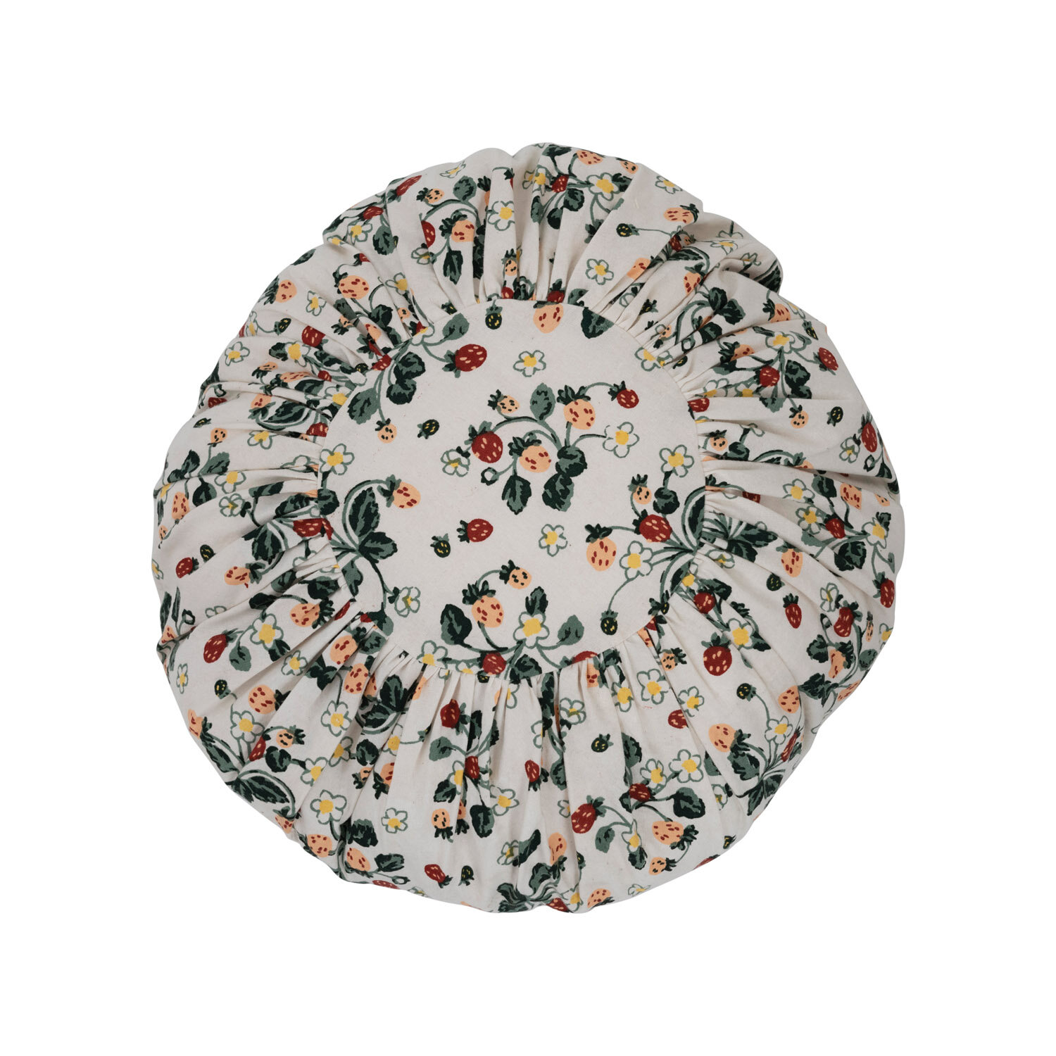 Creative Co-Op Floral Cotton Reversible Throw Pillow | Wayfair