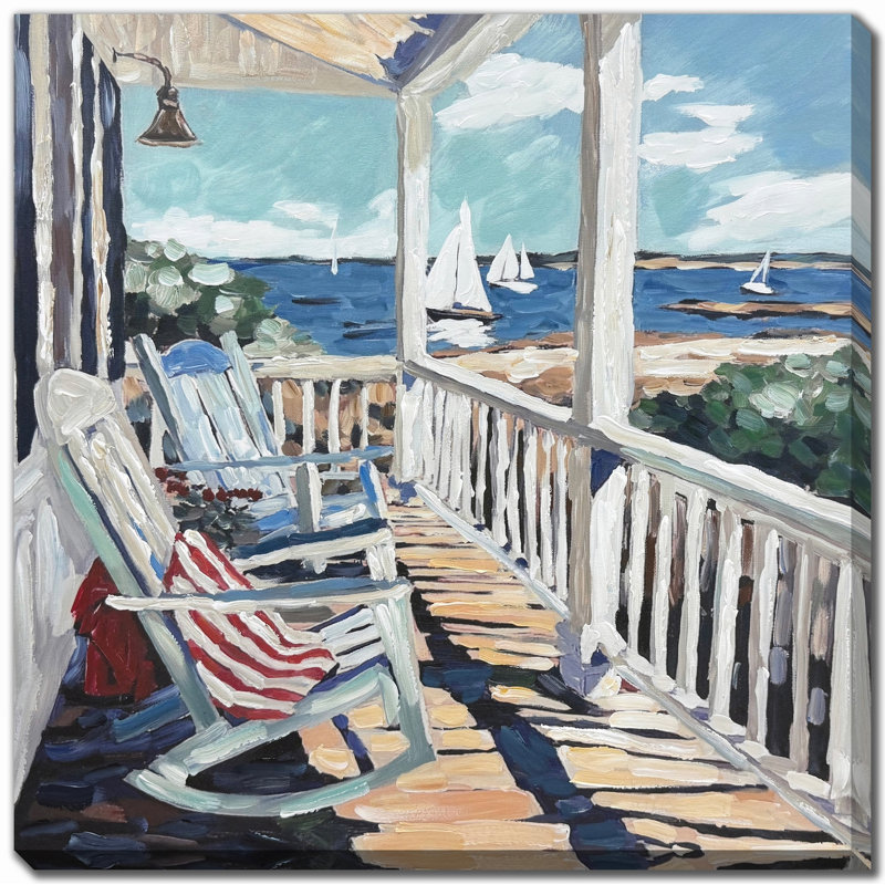 «Harbor Haven I», art mural sur toile