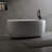 Independent Solid Surface Resin Stone Bathtub