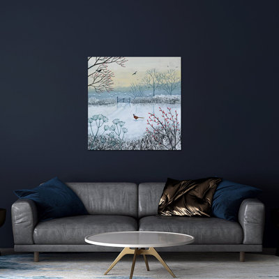 «Snowy Morning» par Jo Grundy - impression non encadrée