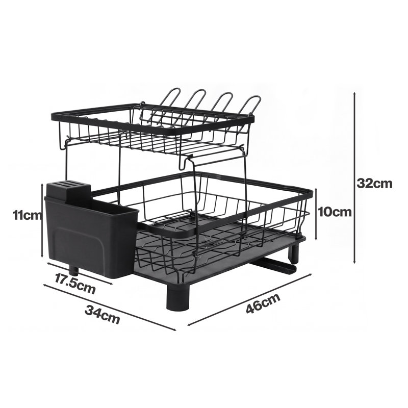 Adjustable Steel Dish Rack