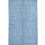 Damask Area Rug in Light Blue