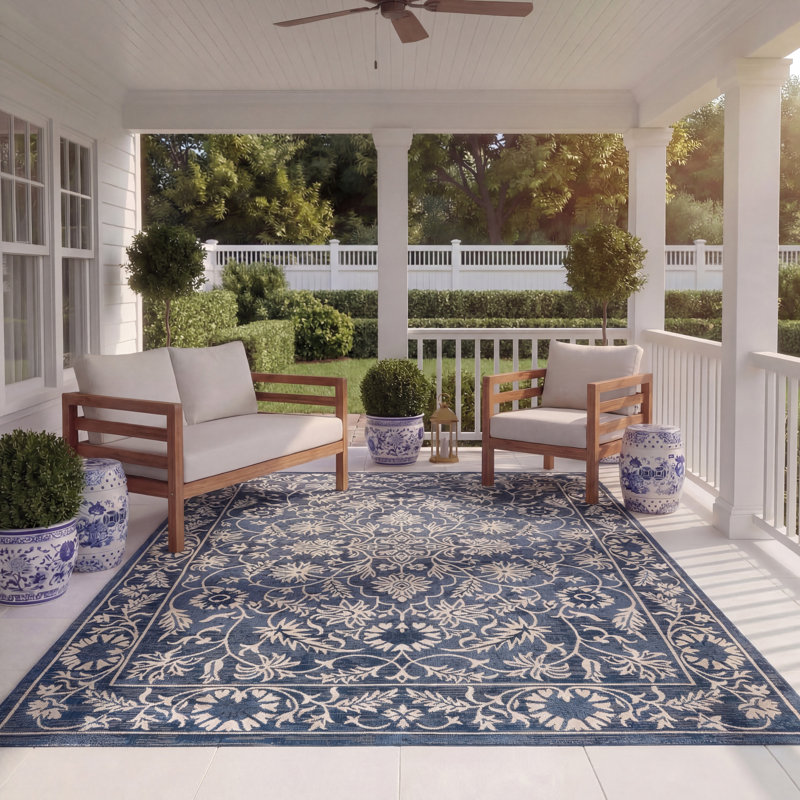 Tapis d'intérieur / extérieur Courtyard 6596