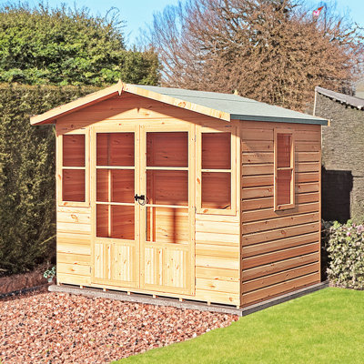 Pisogne 8 x 6 Ft Shiplap Summer House