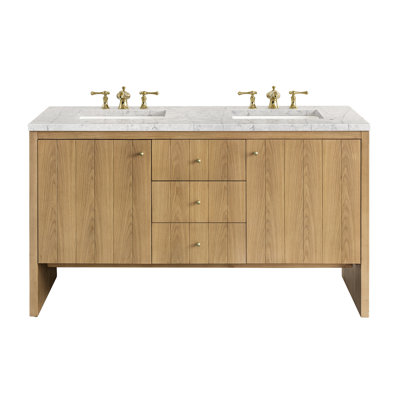 Hudson 60" Double Bathroom Vanity