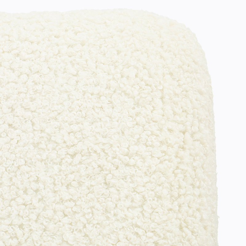 Repose-pieds confortable, blanc