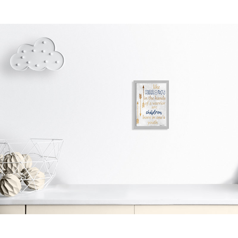 Impression sur papier pour enfants, H 14 po x l 10 po x P 1,18 po, Encadré de boîte argent