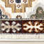 Tapis rouge rustique traditionnel Marranda-1795579778