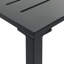 Square Metal Outdoor Bar Table , 100cm cm W 100cm cm D