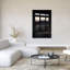 Serene Fuji Window View Abstract Contemporary Wall Art Print 1 Piece Wrapped Canvas Wall Art-1098384686
