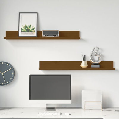 Solid Wood Floating Shelf
