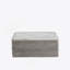 Aucun assemblage requis, tissu polaire circulaire, 1 repose-pieds-72350662