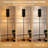 PeeNoke 68.5" Standing Floor Lamp Music abstract guitar musical note sound clef Black lines Hand drawing Dimmable Metal Pole Lamp with Linen Lampshade LED Bulb Included