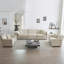 Ensemble de canapés de 3, 1 + 1 + 3 sièges, ensemble de canapé de salon, fauteuil d'appoint, causeuse et canapé à trois places-1410234808