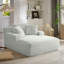 Très grande chaise longue d'intérieur, canapé rembourré en velours côtelé moderne, aucun assemblage requis, canapé-lit confortable pour le salon, le bureau-1482358424
