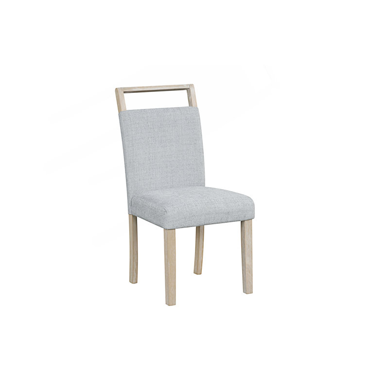 Chaise rembourrée 2 pièces avec siège et dossier rembourrés