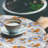 Winston Porter Floral Fitted Round Tablecloth LLavender Blue Orange 77346-673764446