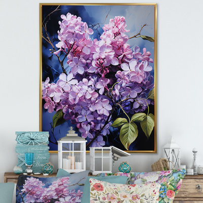 " Lilacs Minimalism Dream V "