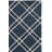 Milroy Hand-Tufted Wool Navy Area Rug-66634639