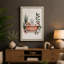Dog's Bath Time Boho 1 Piece Wrapped Canvas Wall Art-255997538-255997540