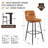 Pelayo Upholstered Leather Bar & Counter Stool-92424215-92422262