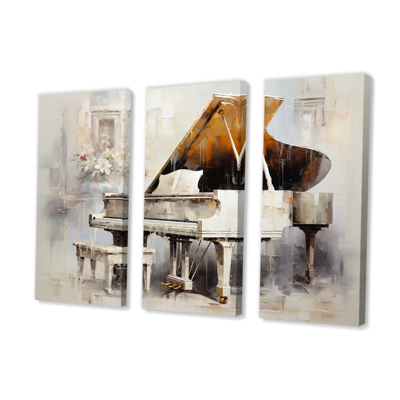 Ensemble de salon Beige Piano Orharmonras Origin I - Piano, H 32 po x l 48 po x P 1 po