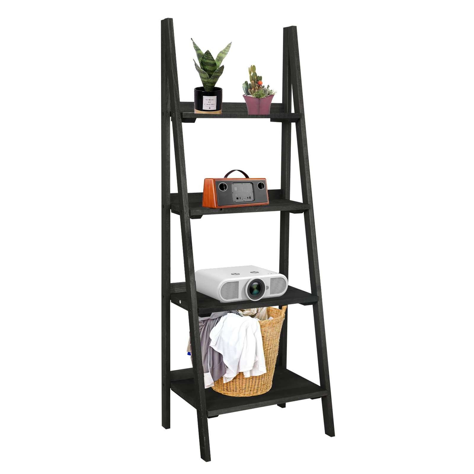 Latitude Run® Ladder Bookcase Wayfair