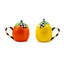 Tutti Frutti Lidded Mugs, Set Of 2