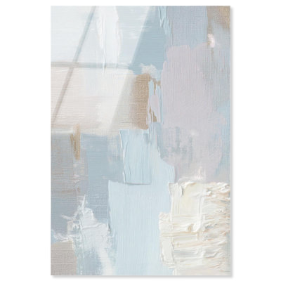 «Glacial Patina Flow III», reproduction d'art acrylique sur toile par Art Remedy