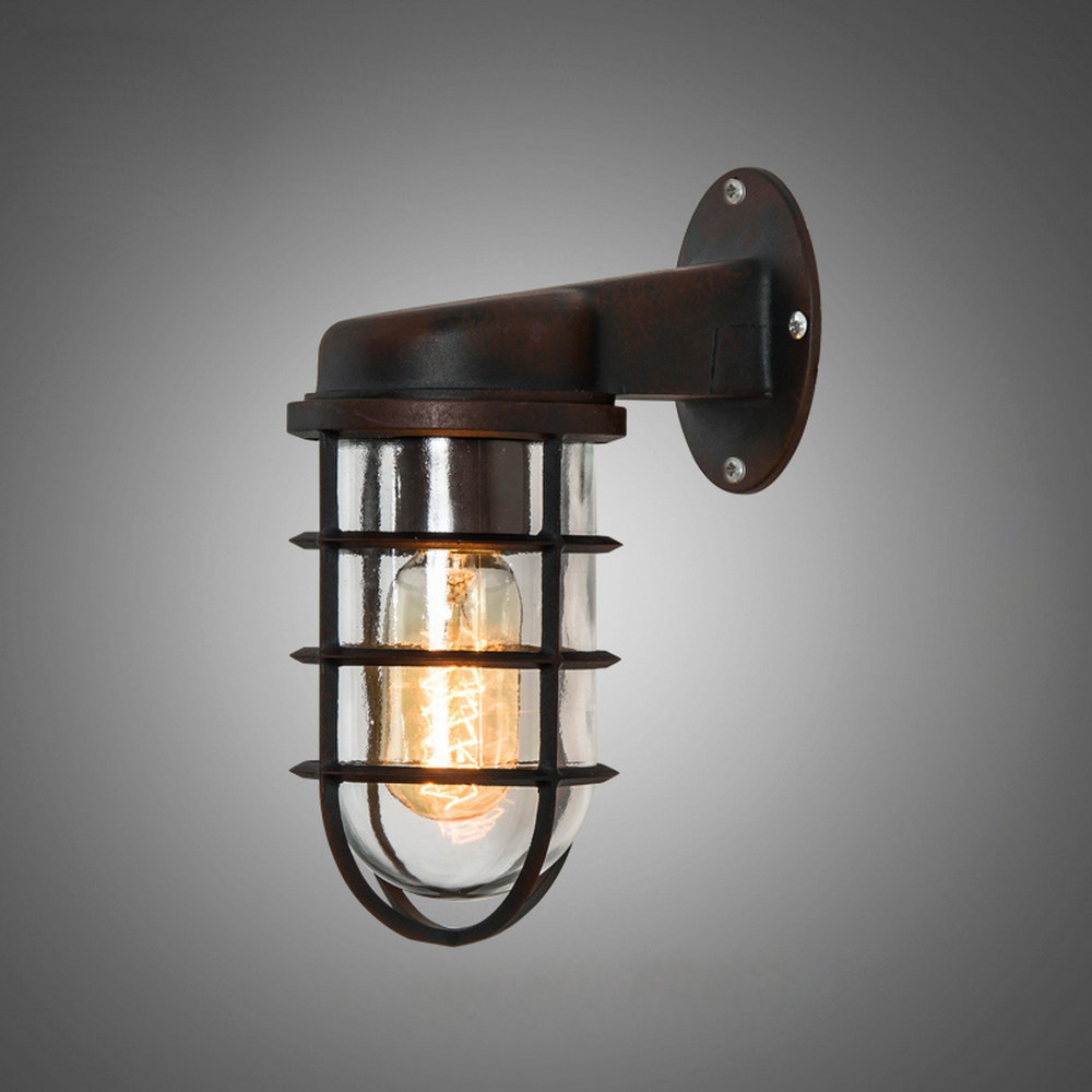 Breakwater Bay Storden Iron Barn Light Wayfair