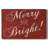 Red Merry and Bright-Gallery Wrapped Canvas-506194766