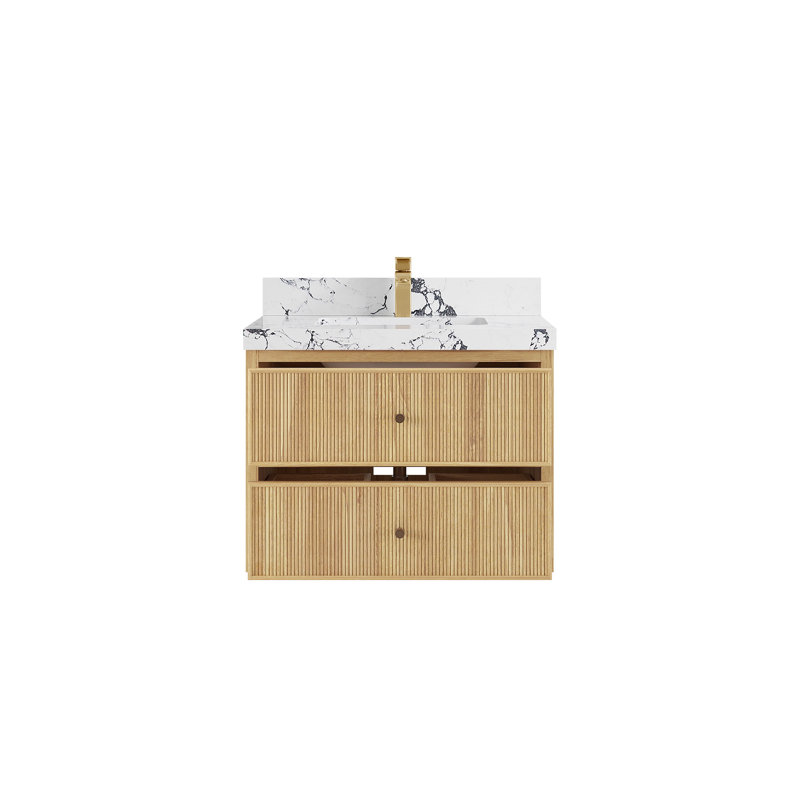 Ensemble de meuble-lavabo simple 30 po Sonoma, Viola nuit