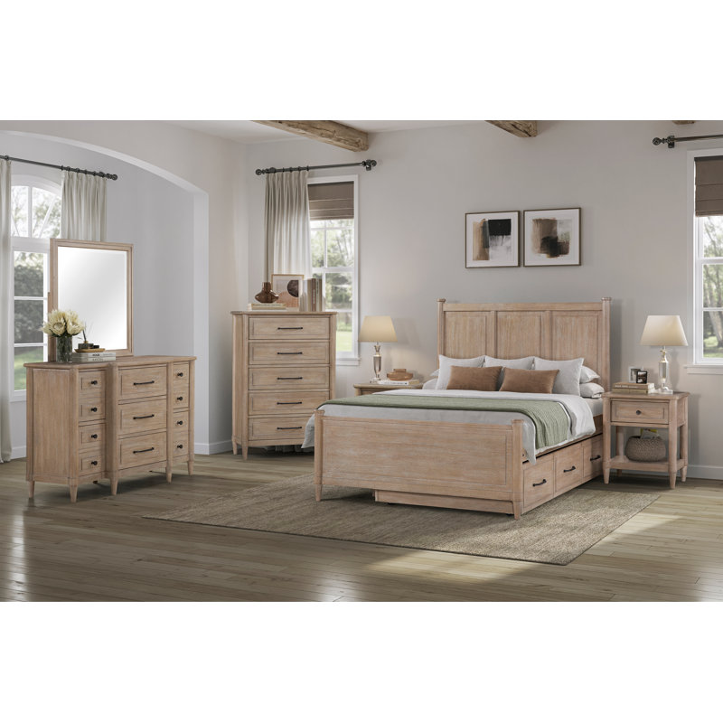 Petit miroir Dana Heights - Finition sable