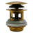 Integrated Overflow Drain 1-1/2 in. NPSM Coarse Thread Tip-Toe Mechanism with PVC Adapter-112692751