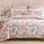 Motif floral rose sélectionné