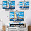 Amreen - ensemble d'art mural bateau-108455720-108455728
