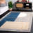 Lacy Hand-Tufted Wool and Viscose Geometric Rug -1896135123